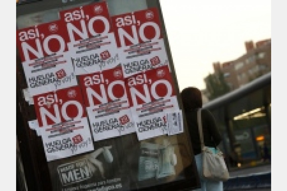 Arī Spānijā sākas streiki pret taupības pasākumiem