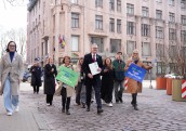 Jaunā VIENOTĪBA iesniedz Rīgas sarakstu pašvaldību vēlēšanās 