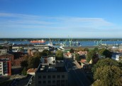 Pie Klaipēdas būvēs Hilton viesnīcu
