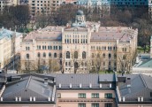 Par 4,8 miljoniem eiro atjaunos Latvijas Universitātes galveno ēku