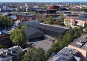 Liepājā būvē padel un pludmales volejbola halli