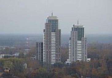 Panorama Plaza puspabeigto torni vēl neizsola 