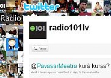 Twitter: Latvijā populārākie zīmoli ir Radio 101, Ir un Positivus
