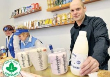 Atbalsti jauno uzņēmēju: Pienavīra piena ceļš