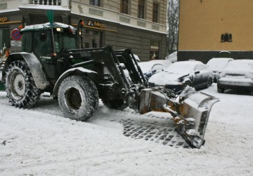 Sniega izvešanu no Rīgas zemnieki gatavi sākt jau piektdien