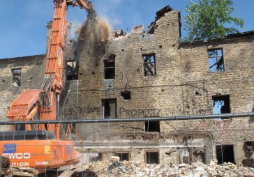 Sāk grausta nojaukšanu «Maskačkā»