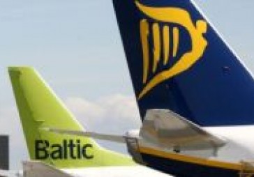Ryanair noskatījis airBaltic maršrutus