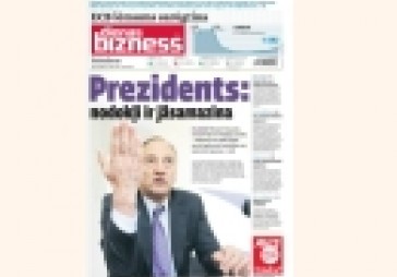 Šodien laikrakstā Dienas Bizness: Prezidents: nodokļi ir jāsamazina