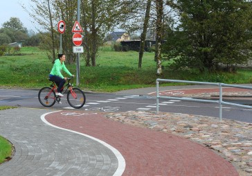 Ventspils kļūst draudzīga velosipēdistiem