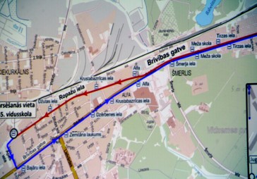 Rīgas satiksme par astoņiem miljoniem rekonstruēs 6.tramvaja maršrutu