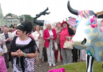 Govju parāde Ventspilī