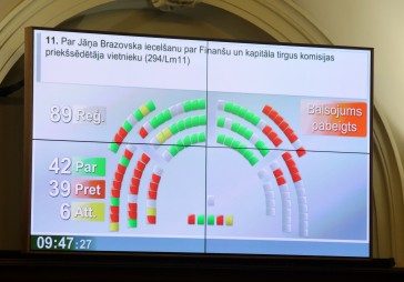 Brazovskis zaudē FKTK priekšsēdētāja vietnieka amatu