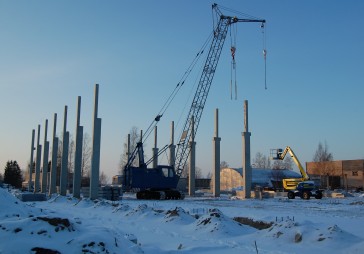 Grobiņas novadā top jauna mašīnbūves rūpnīca