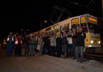 Sāk testēt Liepājas jauno tramvaja līniju