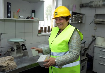 Straujuma viesojas Sakret rūpnīcā