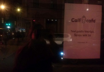 Aizvērta Tērbatas ielas Caif cafe, kurā tika investēti 100 tūkstoši eiro