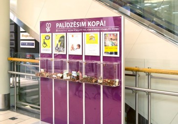 Ziedojumu projektā Labdarības siena savāktie līdzekļi palīdzējuši īstenot piecas labdarības ieceres