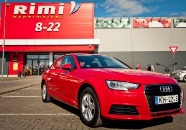 FOTO: Pasniedz Rimi balvu - Audi A4