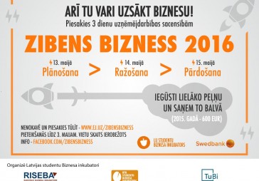 Piedāvā uz trim dienām kļūt par uzņēmējiem 