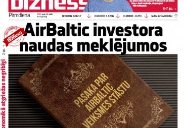 Tikai laikrakstā Dienas Bizness: Visi klusē par lidmašīnu iegādi 