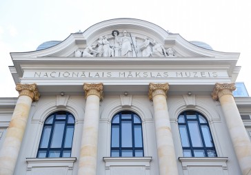 FOTO: Latvijas Nacionālā mākslas muzeja telpas