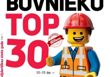 Būvnieku TOP 30: Gads ar treknu mīnusa zīmi 