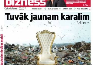 Soli tuvāk jaunam atkritumu karalim 