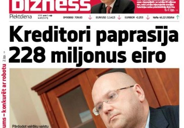 Uzmanības centrā: Trasta komercbankas kreditori pagaidām prasa 228 miljonus eiro 