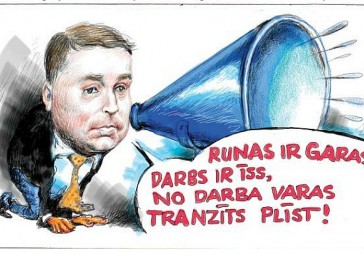 DB karikatūra: Satiksmes ministra patiesības stunda tuvojas