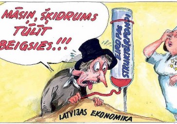 DB karikatūra: Diena, kad beigsies Eiropas kāpostu zupa