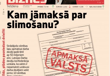 Kam jāmaksā par slimošanu? 