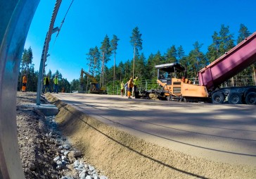 Biķernieku rallijkrosa trasē šonedēļ tiks pabeigta netīra seguma būvniecība