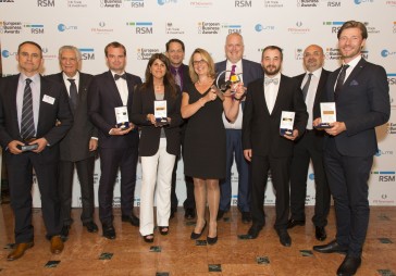 Latvijas uzņēmumi saņem balvas Eiropas biznesa konkursā