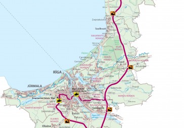Rail Baltica trases novietojums veidos jaunas industriālās zonas Latvijā