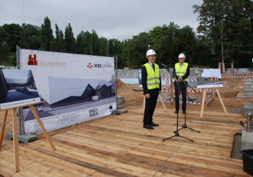 Ielikts Muzeju krātuvju kompleksa pamatakmens