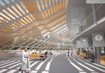 Vizualizācijas: Kā izskatīsies Mežaparka Lielā estrāde pēc rekonstrukcijas