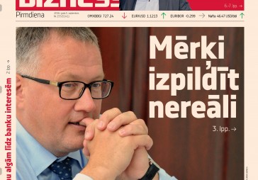 Uzmanības centrā: Rūpniecības mērķi prasa nomaiņu 