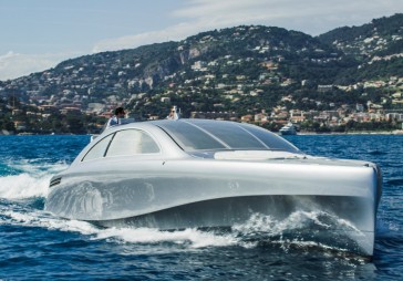  FOTO: Mercedes radījis ekskluzīvu jahtu, kuru iegādāties varēs tikai 10 cilvēki pasaulē