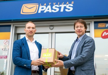 Latvijas Pasts sāk sadarbību ar vienu no lielākajiem Latvijas interneta veikaliem