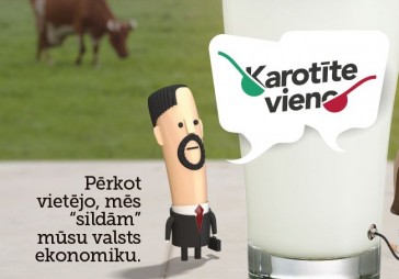 Mudina pirkt vietējos produktus arī tad, ja tie ir dārgāki