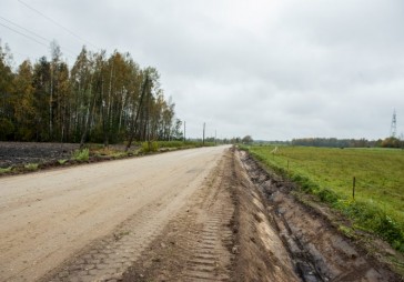 FOTO: Grants ceļa Tilža–Baltinava atjaunošana