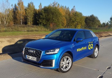 Audi Q2: mazs, bet ar plašu dvēseli 
