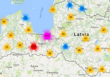 Bezkontakta kartes pieņem jau vairākos tūkstošos veikalu 
