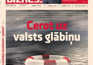 Valsts glābšanas riņķis – izņēmuma gadījums  