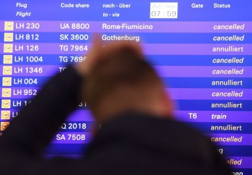 Lufthansa piloti streikos arī otrdien un trešdien