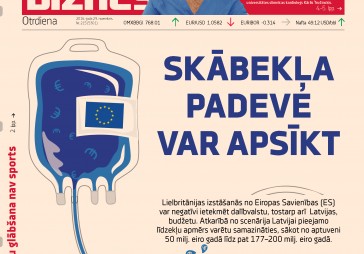 Eiropas «skābekļa padeve» Latvijai var apsīkt