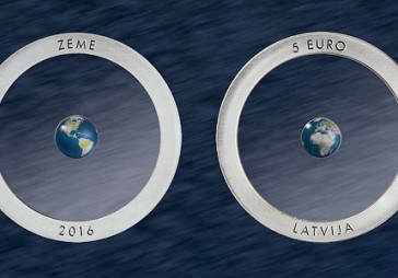 Visas rezervēšanai pieejamās monētas Zeme izķertas jau pirmajā minūtē