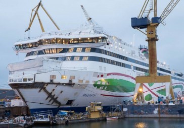 Pirmajā izmēģinājuma braucienā devies Tallink ātrgaitas prāmis Megastar 