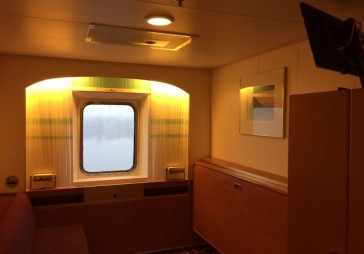 Vētrā cietušais Tallink Grupp prāmis Romantika Rīgā ieradīsies ar 11 stundu kavēšanos