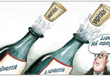 DB karikatūra: Trauksmes signāls transportā 